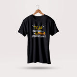 Teja - Black tee