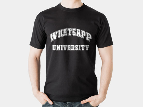 WhatsApp Univ - Black